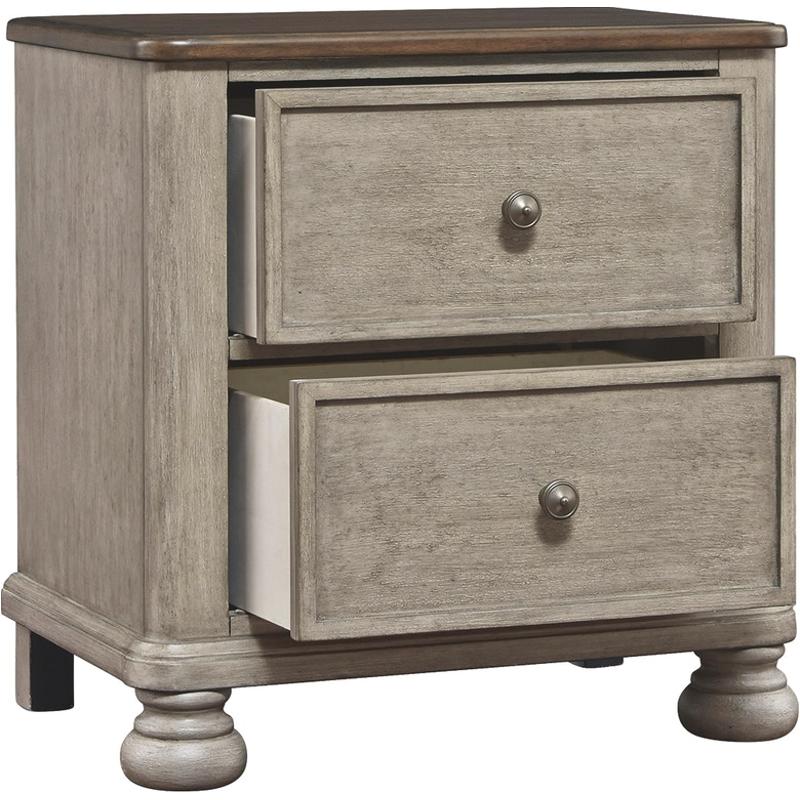 B46792 Ashley Furniture Falkhurst Two Drawer Night Stand