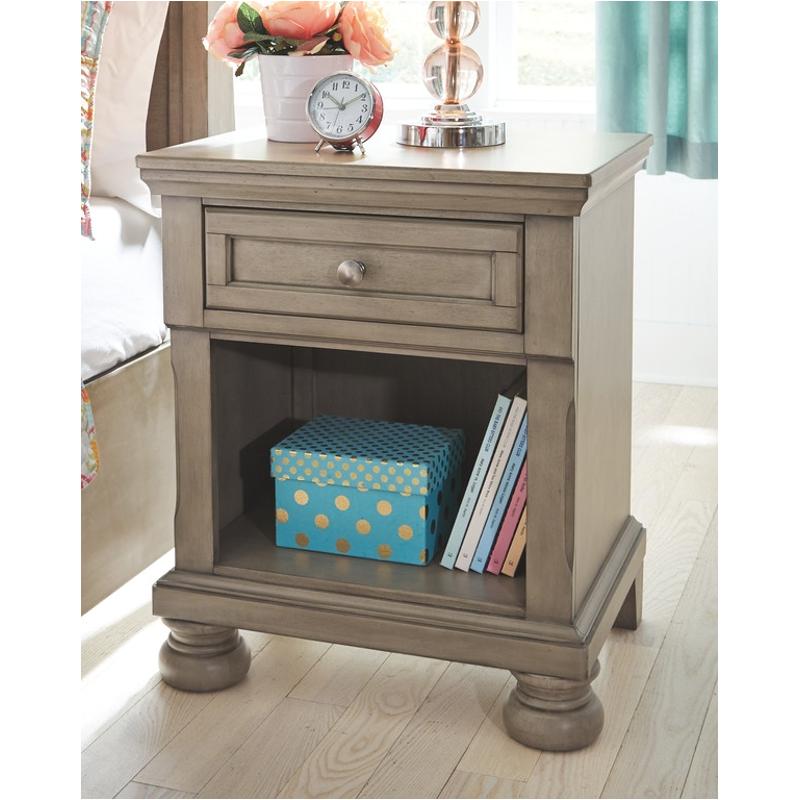 B733 91 Ashley Furniture Lettner Kids Room One Drawer Night Stand