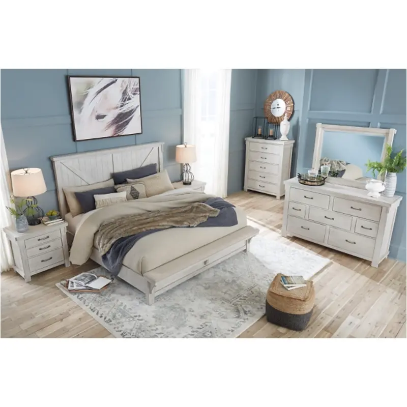 B740-157 Ashley Furniture Brashland Queen Panel Bed