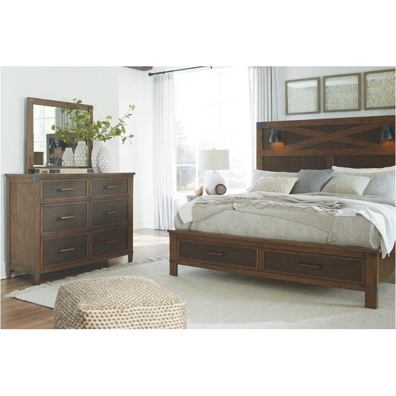 B759-57 Ashley Furniture Wyattfield Bedroom Furniture Bed