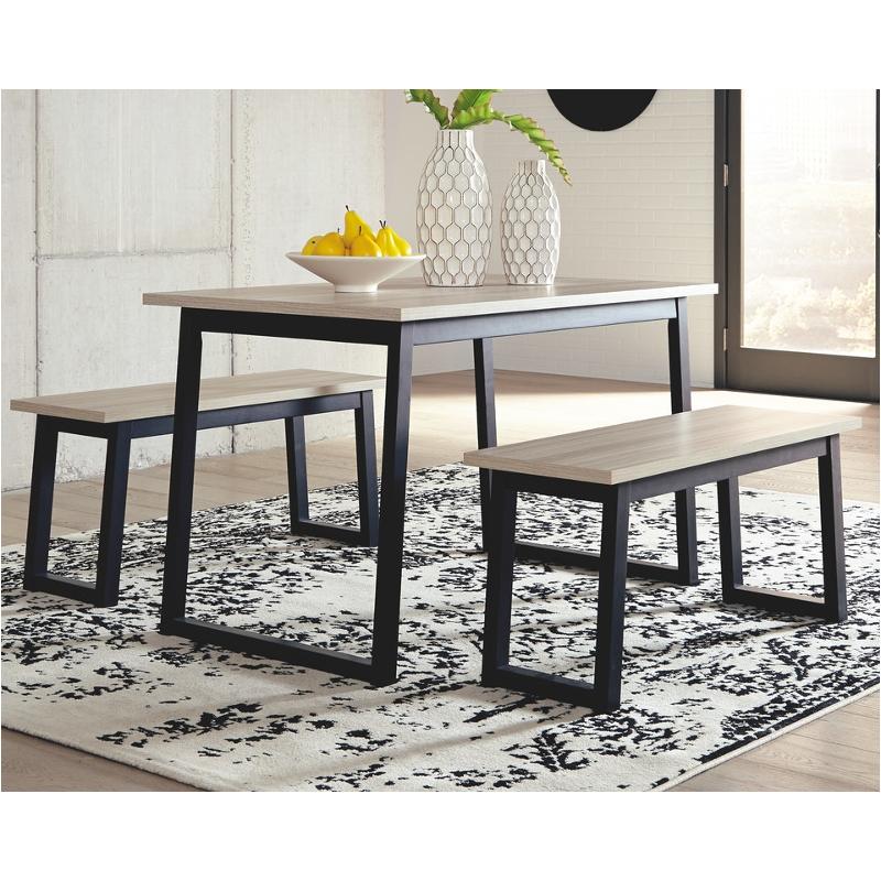 D201-125 Ashley Furniture Waylowe Dining Room Furniture Dining Table