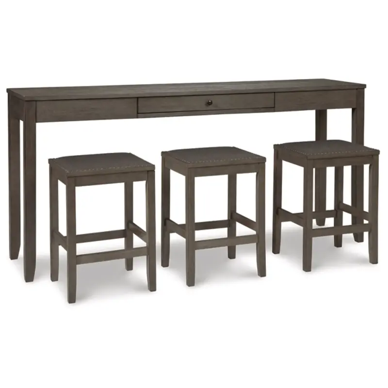 D388-223 Ashley Furniture Caitbrook Rectangular Counter Table Set