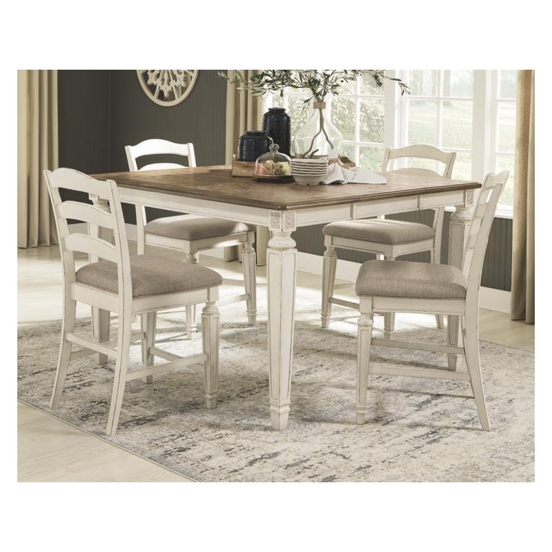 Ashley furniture square on sale dining table