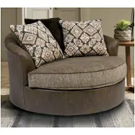 9130221 Ashley Furniture Abalone Brown Living Room Furniture Accent Chair