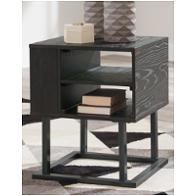 T394-2 Ashley Furniture Airdon - Bronze Living Room Furniture End Table