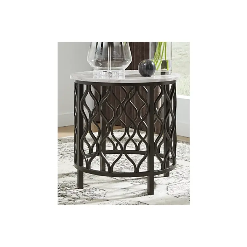 T691-6 Ashley Furniture Trinson Living Room Furniture End Table