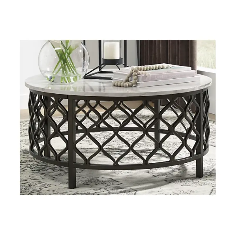 T691-8 Ashley Furniture Trinson Living Room Furniture Cocktail Table