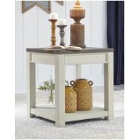 T751-2 Ashley Furniture Bolanburg Living Room Furniture End Table