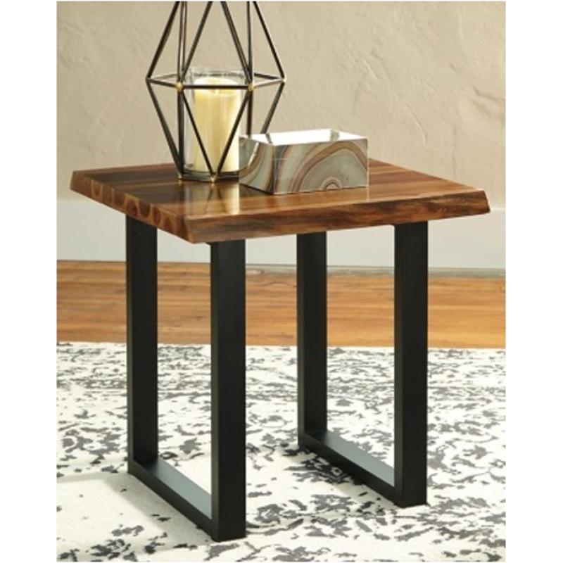 T855 2 Ashley Furniture Brosward Square End Table   T855 2 