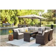 Pa455-012 Ashley Furniture Easy Isle Outdoor Furniture Patio Seating
