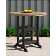 P211-613 Ashley Furniture Fairen Trail Outdoor Furniture Bar Height Table