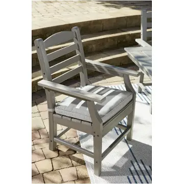P802-601a Ashley Furniture Visola Outdoor Furniture Dining Chair