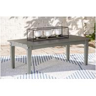 P802-701 Ashley Furniture Visola Outdoor Furniture Cocktail Table