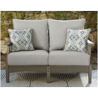 P802-835 Ashley Furniture Visola Outdoor Furniture Loveseat