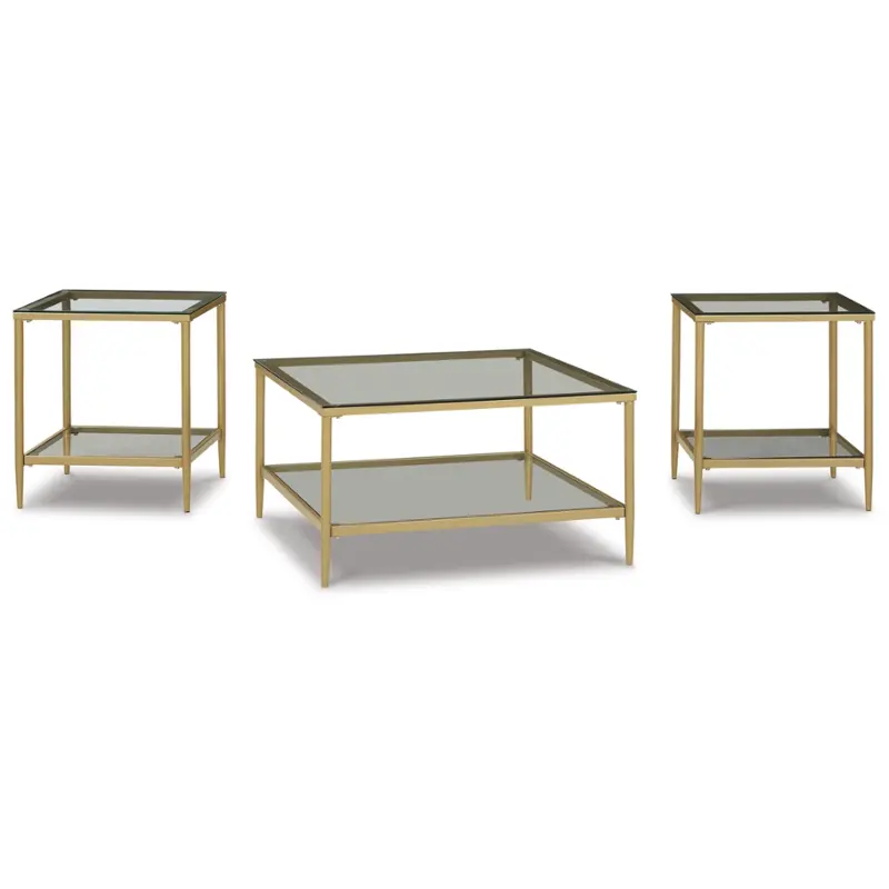 T024-13 Ashley Furniture Zerika Occasional Table Set