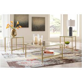 T024-13 Ashley Furniture Zerika Living Room Furniture Occasional Table Set