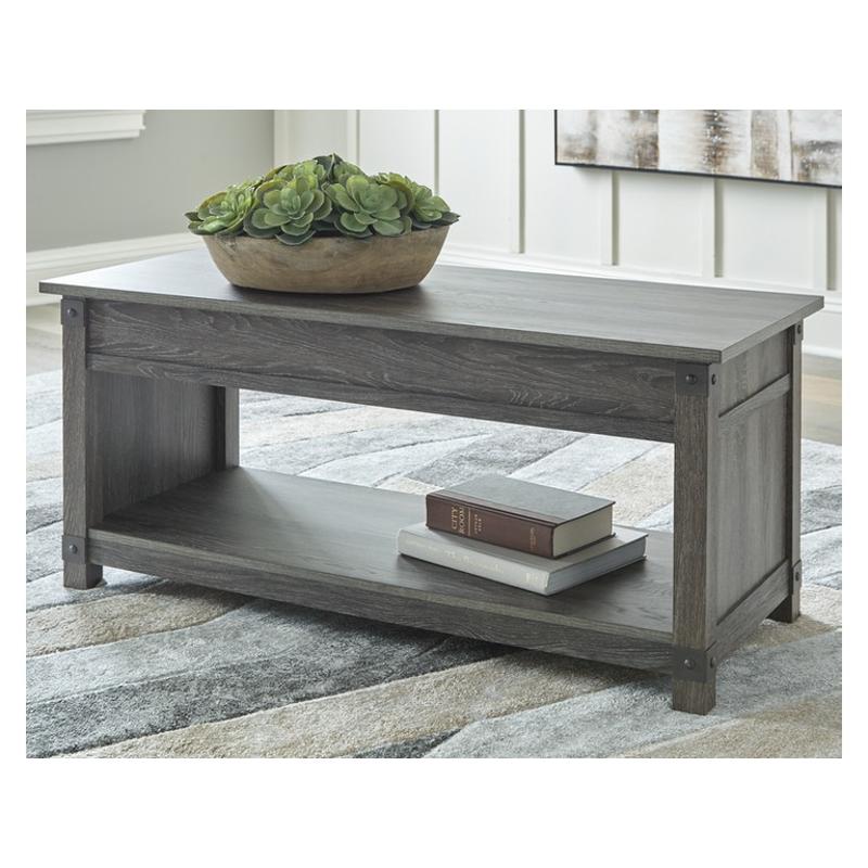 T175-9 Ashley Furniture Rectangular Lift Top Cocktail Table