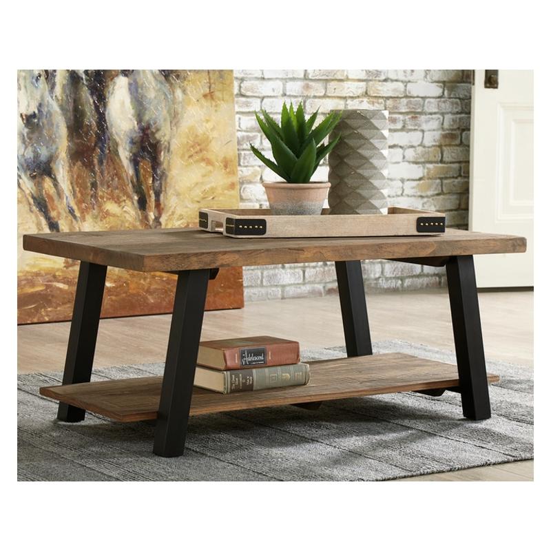 T282-1 Ashley Furniture Chanzen Living Room Furniture Cocktail Table