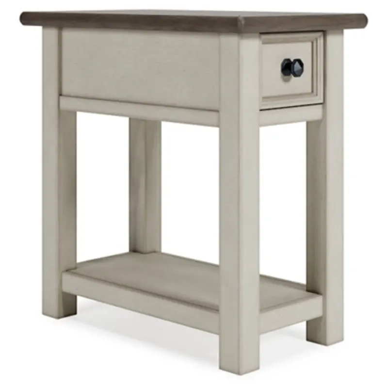 T637-107 Ashley Furniture Bolanburg Chair Side End Table