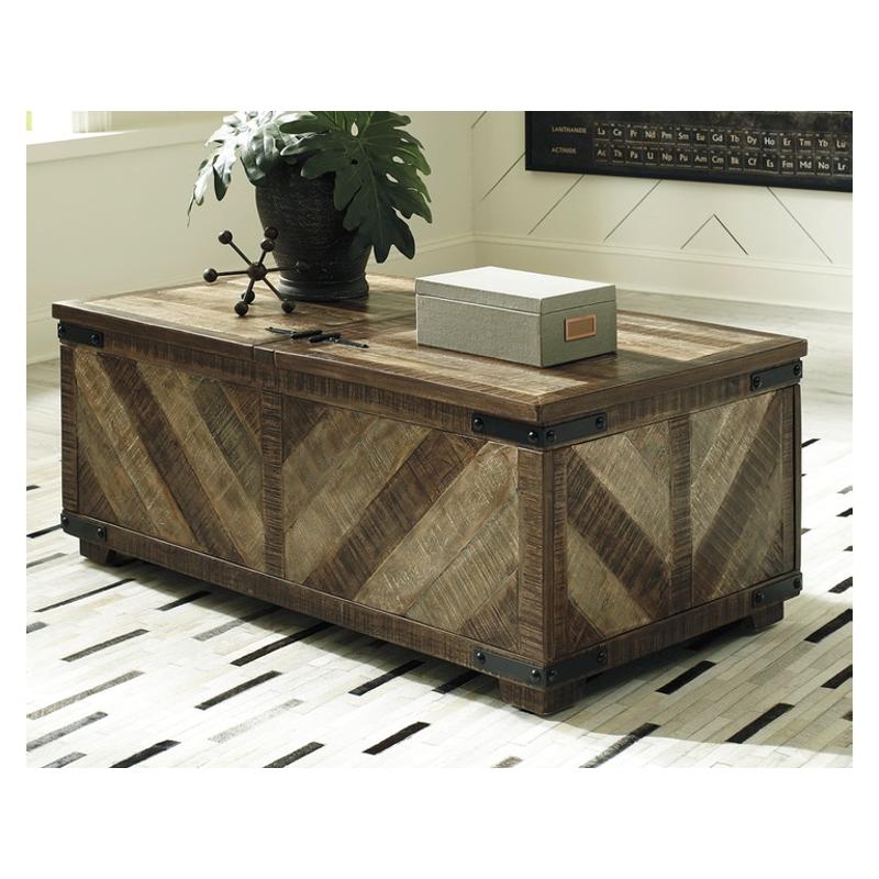 T849-1 Ashley Furniture Cordayne Cocktail Table With Storage