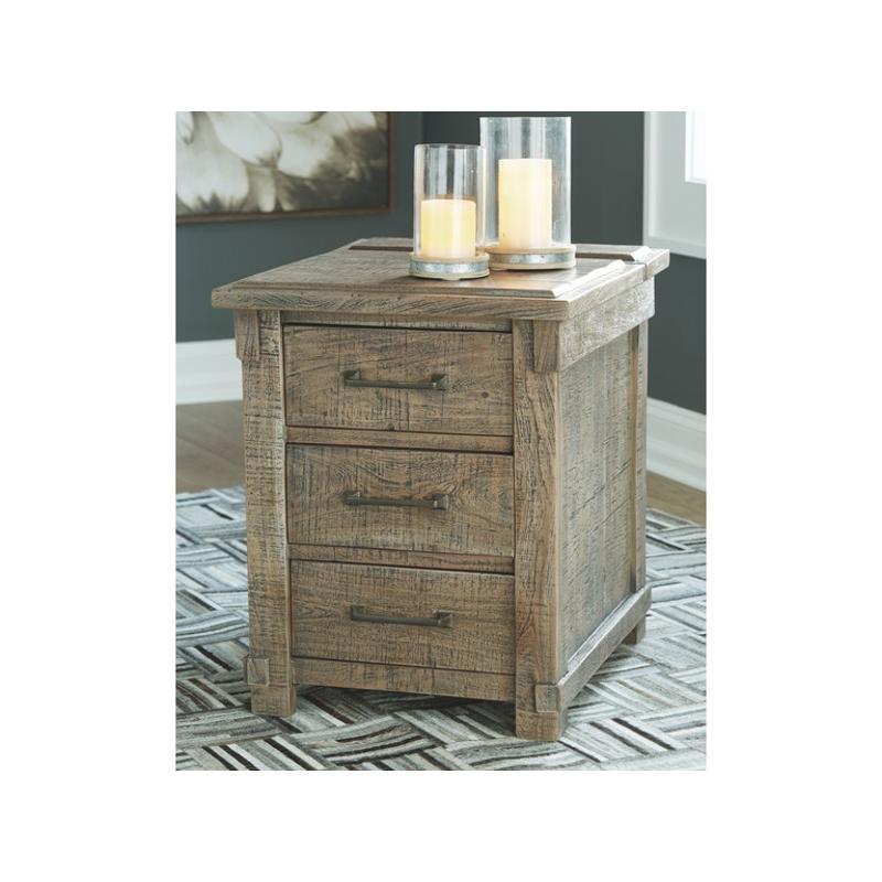 T883-3 Ashley Furniture Naffenburg Living Room Furniture End Table
