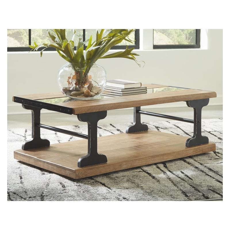 T894-1 Ashley Furniture Calkosa Living Room Furniture Cocktail Table