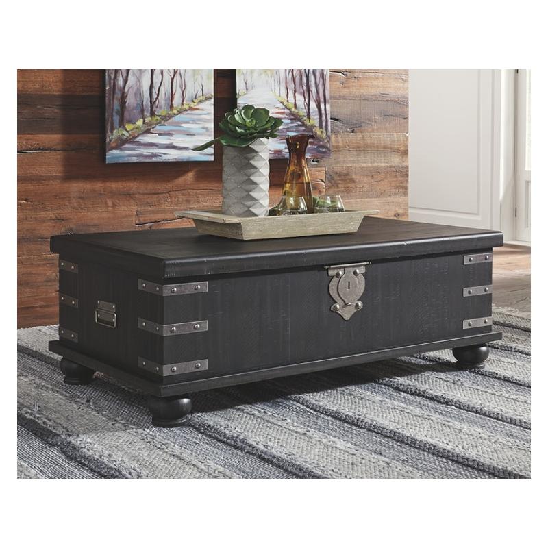 T902-9 Ashley Furniture Delmar Living Room Furniture Cocktail Table