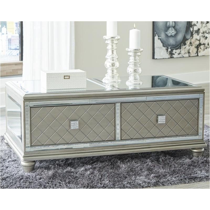 T942-1 Ashley Furniture Chevanna Rectangular Cocktail Table