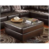 2012108 Ashley Furniture Alliston - Chocolate Living Room Furniture Ottoman