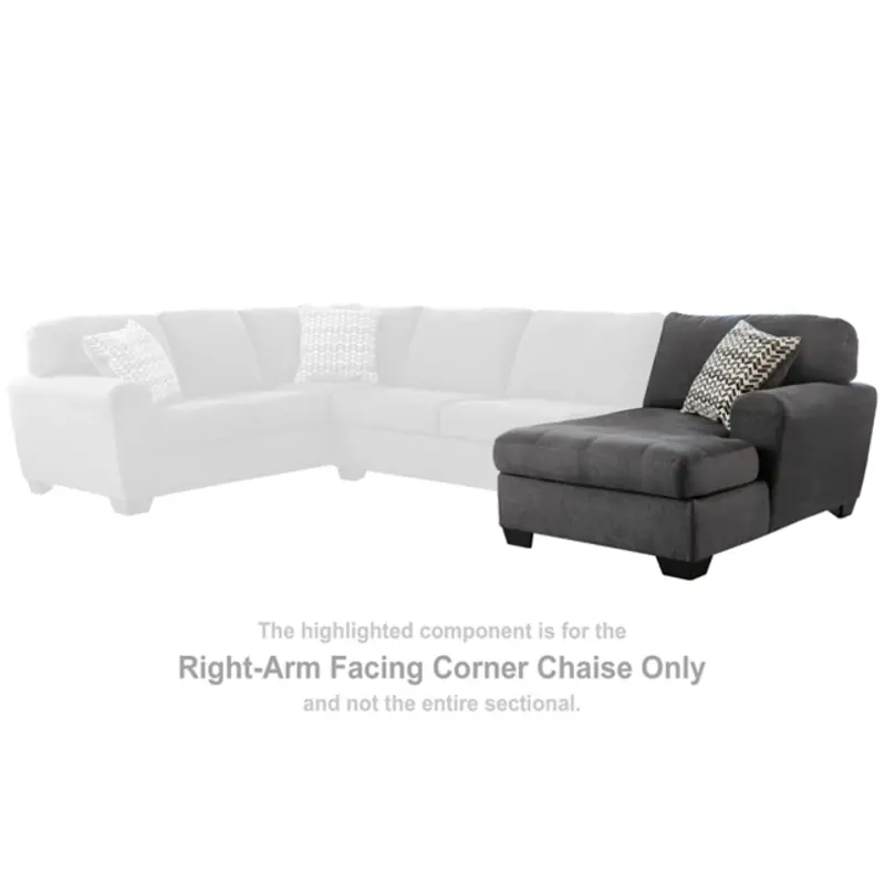 2862017 Ashley Furniture Ambee Raf Corner Chaise