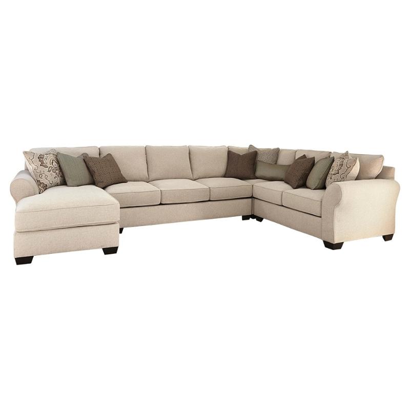 2870146 Ashley Furniture Wilcot - Linen Living Room Furniture Sectional
