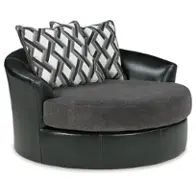 3222221 Ashley Furniture Kumasi - Smoke Living Room Furniture Accent Chair