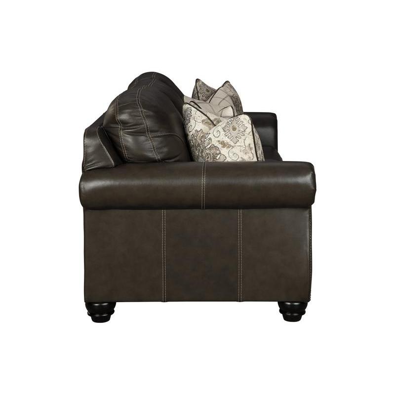 3260338 Ashley Furniture Lawthorn, Ashley Nailhead Leather Sofa