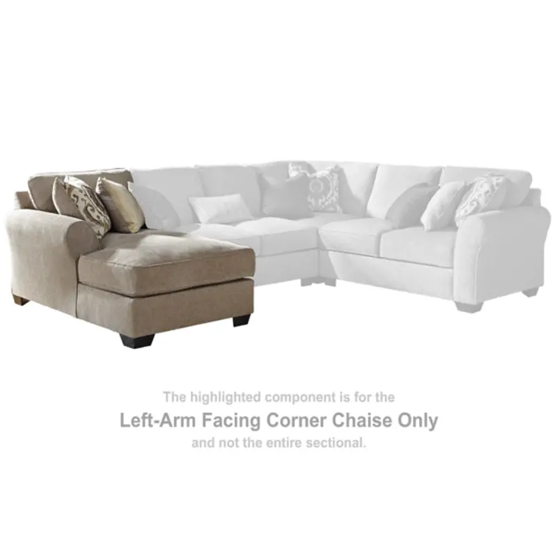 3912216 Ashley Furniture Pantomine - Driftwood Laf Corner Chaise