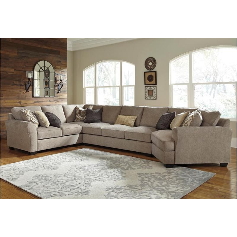 3912299 Ashley Furniture Pantomine - Driftwood Living Room Furniture Sectional