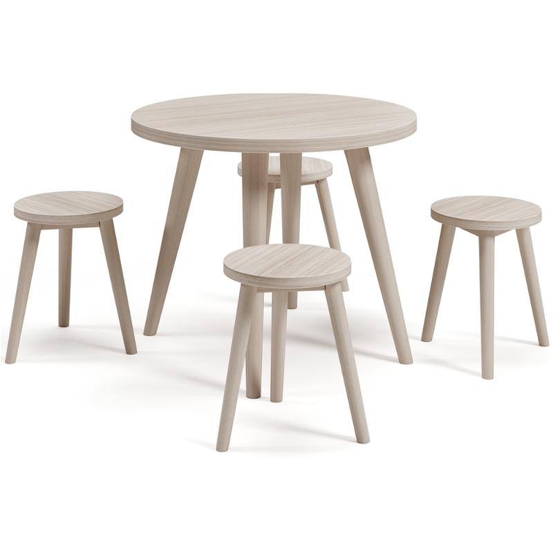 B008-125 Ashley Furniture Blariden Bedroom Furniture Dining Table