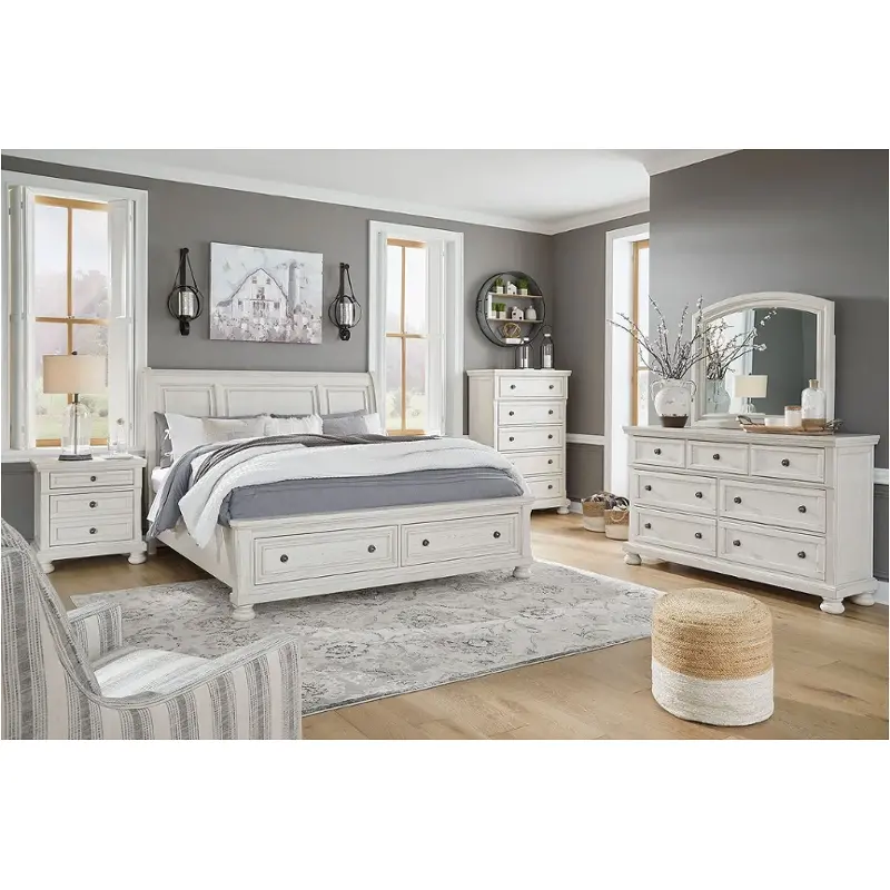 B742-77 Ashley Furniture Robbinsdale Queen Sleigh Bed