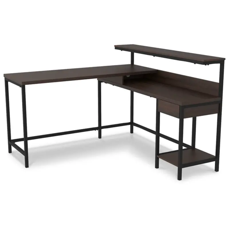 H283-24 Ashley Furniture Camiburg L-desk With Storage