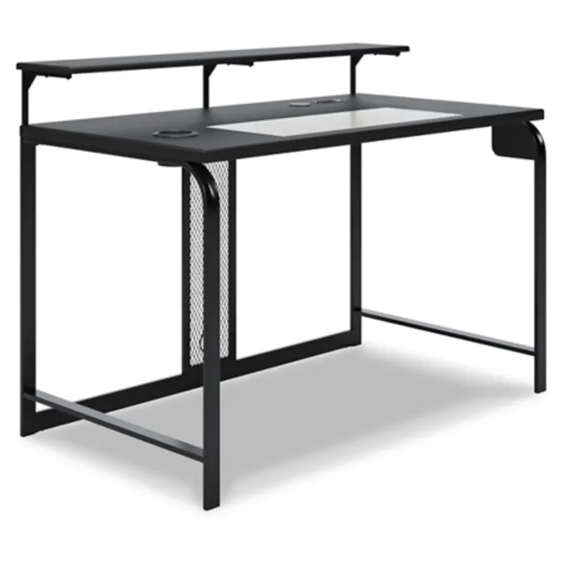 H400-110 Ashley Furniture Lynxtyn 48in Home Office Desk - Black