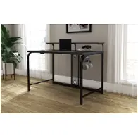 H400-110 Ashley Furniture Lynxtyn 48in Home Office Desk - Black