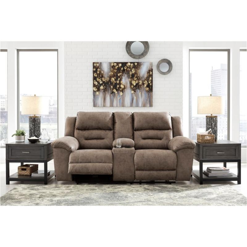 3990596 Ashley Furniture Stoneland Living Room Furniture Loveseat