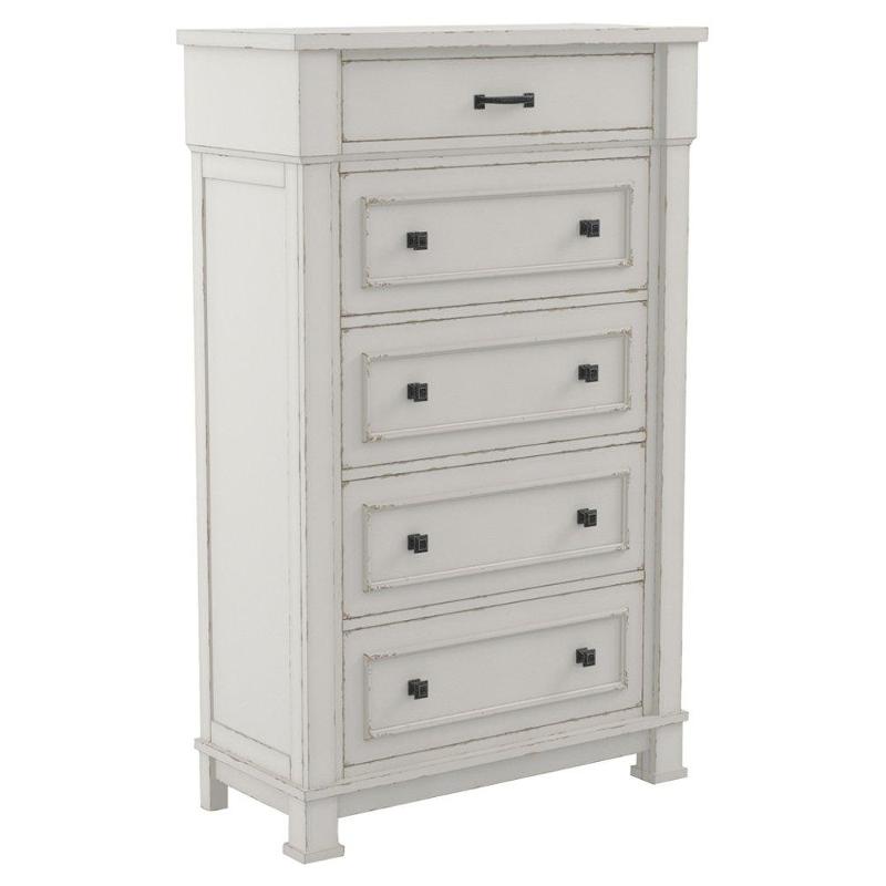 B64246 Ashley Furniture Jennily Five Drawer Chest