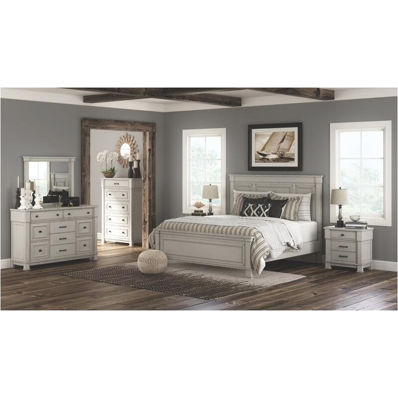B64258 Ashley Furniture Jennily Bedroom Furniture King Panel Bed