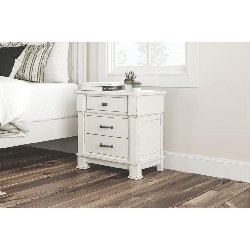 B642-93 Ashley Furniture Jennily Three Drawer Night Stand