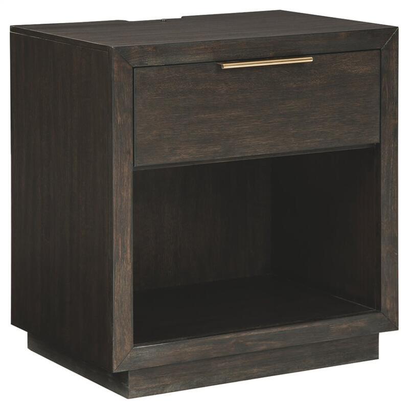 B745 91 Ashley Furniture Bruxworth One Drawer Night Stand