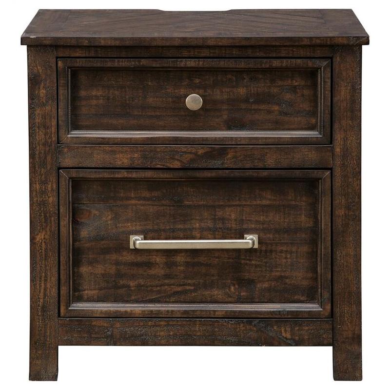 B79892 Ashley Furniture Hillcott Two Drawer Night Stand