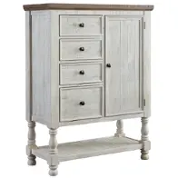 B814-48 Ashley Furniture Havalance Bedroom Furniture Door Chest