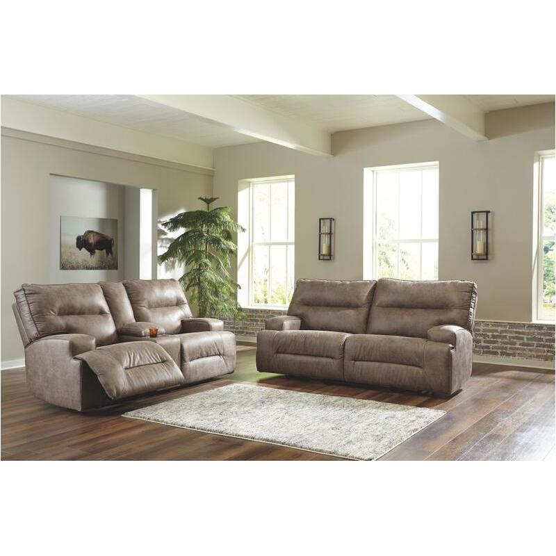 5880494 Ashley Furniture Double Recliner Loveseat With Console