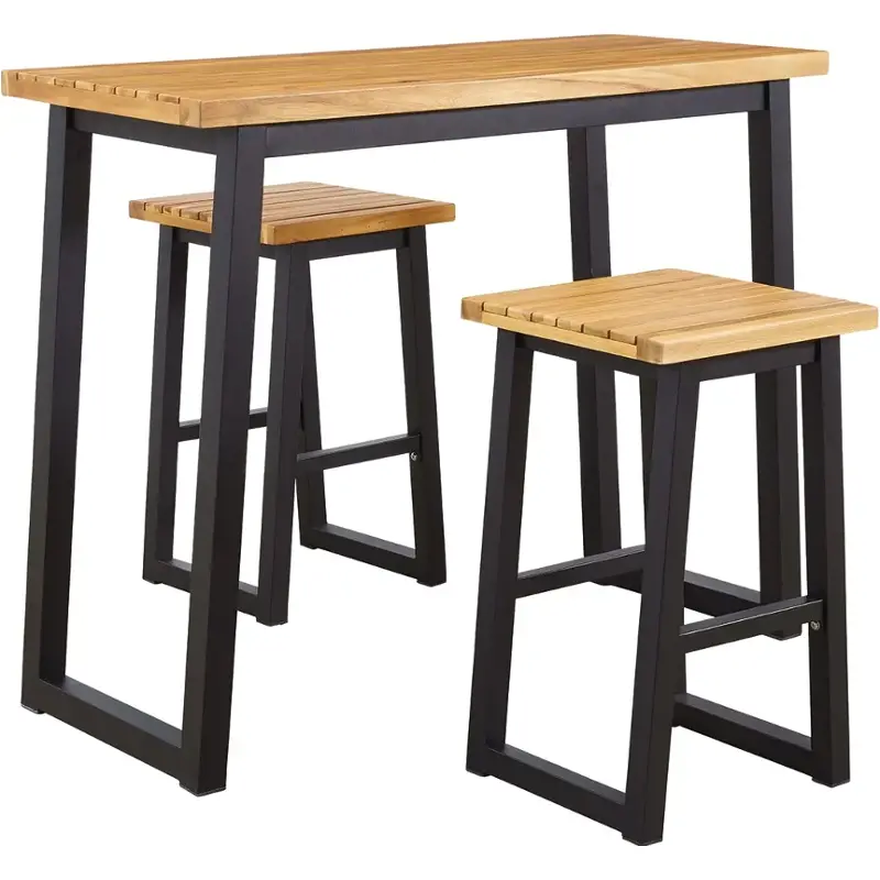 P220-113 Ashley Furniture Town Wood Outdoor Furniture Counter Height Table