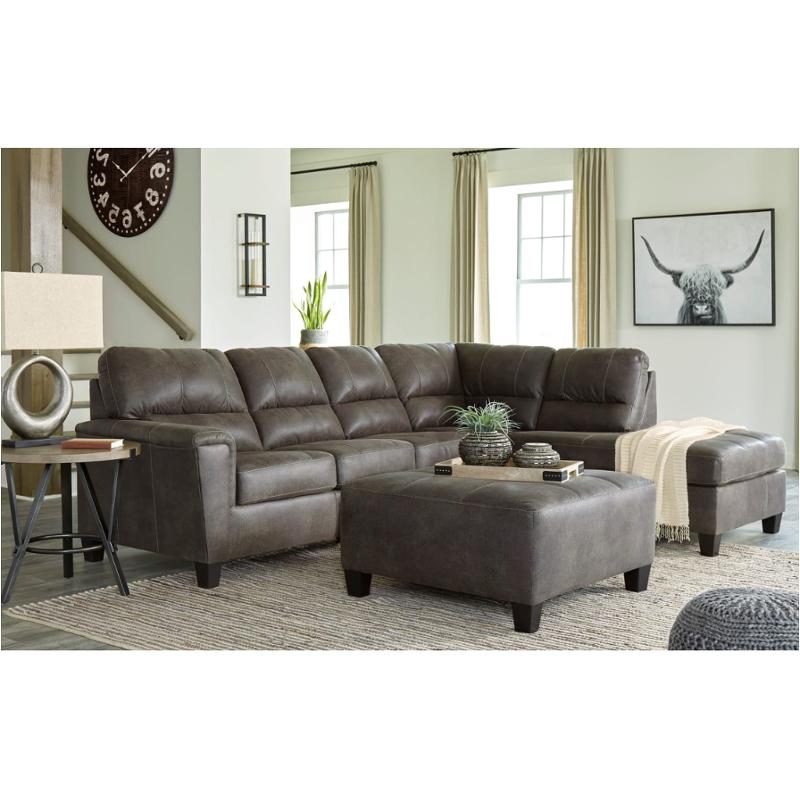 9400217 Ashley Furniture Navi Raf Corner Chaise - Smoke